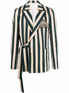 Balmain blazer à rayures - Tons neutres