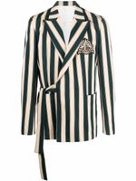 Balmain blazer à rayures - Tons neutres