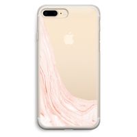 Peach bath: iPhone 7 Plus Transparant Hoesje