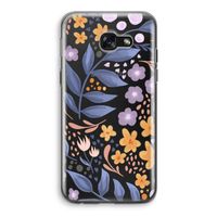 Flowers with blue leaves: Samsung Galaxy A5 (2017) Transparant Hoesje