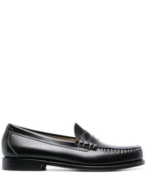 G.H. Bass & Co. mocassins Weejuns 90s Larson à entaille penny - Noir