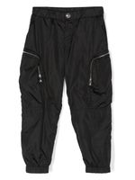 Versace Kids pantalon Medusa à poches multiples - Noir