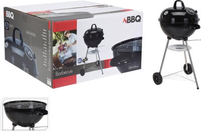 Bbq bolvorm gs tuv 47 cm zwart - Nampook