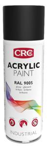 CRC 31063-AA Acryllak Zwart (glanzend) RAL-kleurcode 9005 400 ml