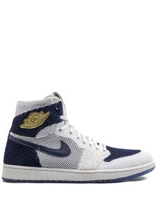 Jordan baskets Air Jordan 1 Retro HI Flyknit - Blanc