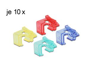 DeLOCK RJ45 Repair Clip Set 1 reserveonderdeel 40 clips