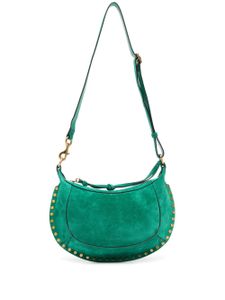 ISABEL MARANT sac porté épaule Oskan Moon en daim - Vert