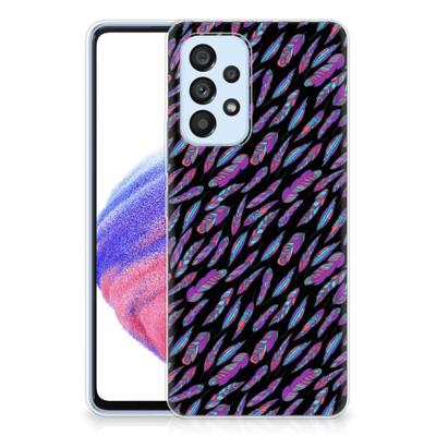 Samsung Galaxy A53 5G | TPU bumper | Feathers Color