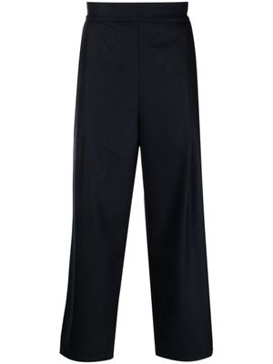 Laneus pantalon droit à taille haute - Bleu