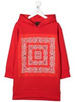 Givenchy Kids robe-sweat à manches longues - Rouge