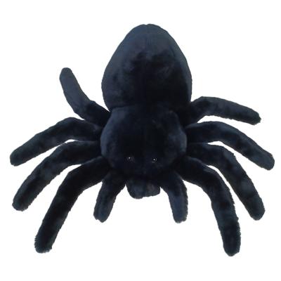 Cornelissen Tarantula knuffel - 40 cm - zwart - vogelspinnen