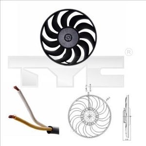 Koelventilator 8020051