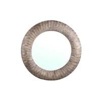 PTMD Arenxa Gold iron mirror with stripes round - thumbnail