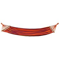 Viking Choice  Hangmat klassiek – 200x100 cm Rood gestreept - thumbnail