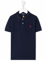 POLO RALPH LAUREN KIDS polo à logo brodé - Bleu - thumbnail