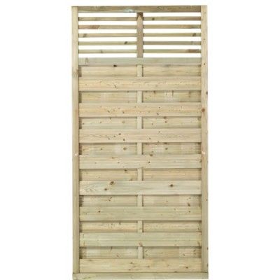 Geimpregneerd Houten Tuinscherm Newline 90 x 180 CM