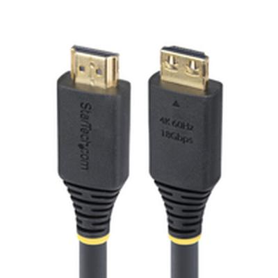 Laptop oplader Startech HDMI2-CABLE-GRIP-20F Zwart