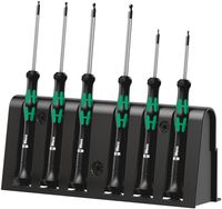 Wera 2052/6 Micro-schroevendraaierset + houder, 6 -delig - 1 stuk(s) - 05118156001