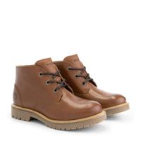 Travelin&apos; Women - lace-up boot casual - Cognac - Maat 42