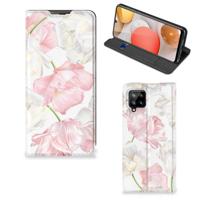 Samsung Galaxy A42 Smart Cover Lovely Flowers Samsung Galaxy A42 Smart Cover Lovely Flowers
