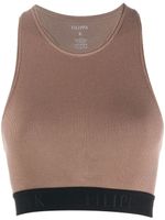 Filippa K haut crop à dos nageur - Marron