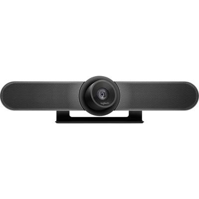 Logitech MeetUp 4K-webcam 3840 x 2160 Pixel Standvoet, Klemhouder