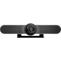Logitech MeetUp 4K-webcam 3840 x 2160 Pixel Standvoet, Klemhouder - thumbnail