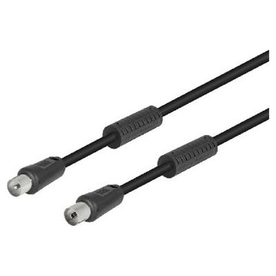 Antennekabel TM Electron Zwart 2,5 m