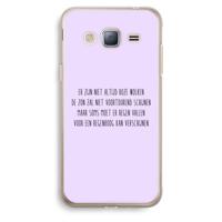 Regenboog: Samsung Galaxy J3 (2016) Transparant Hoesje - thumbnail
