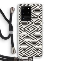 Magic pattern: Samsung Galaxy S20 Ultra Transparant Hoesje met koord