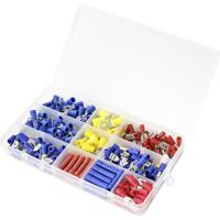 TRU COMPONENTS TC-9904304 Assortiment kabelschoenen 0.50 mm² - 6 mm² Rood, Geel, Blue 1 set(s) Box