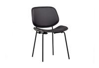 BePureHome Eetkamerstoel 'Close' PU en Hout