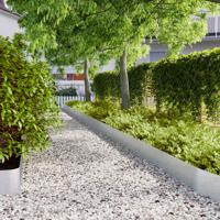 Gazonranden 30 st 20x103 cm gegalvaniseerd staal