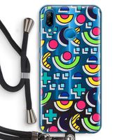 8-bit N°6: Huawei P20 Lite Transparant Hoesje met koord