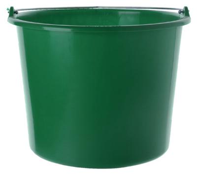 Emmer kunststof 12l groen