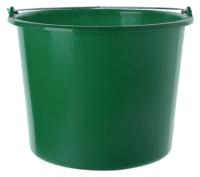 Emmer kunststof 12l groen