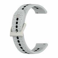 Garmin Forerunner 570 (42mm) / 55 / 245 / 645 - Dot Pattern bandje - Grijs