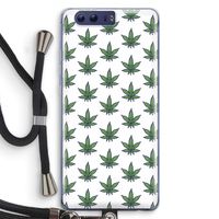 Weed: Honor 9 Transparant Hoesje met koord