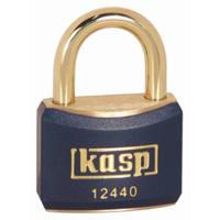 Kasp K12440BLUA1 Hangslot 40 mm Gelijksluitend Goud-geel Sleutelslot