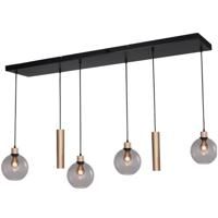 Masterlight Hanglamp Lazise 4x Ø 20cm en 2x GU10 goud 2641-050213025620RG2 - thumbnail