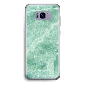 Groen marmer: Samsung Galaxy S8 Plus Transparant Hoesje