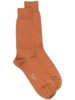 Paul Smith chaussettes à logo imprimé - Orange