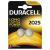 Duracell Lithium DL2025 3V knoopcel batterij (2 stuks)