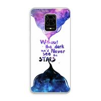 Stars quote: Xiaomi Redmi Note 10 Lite Transparant Hoesje