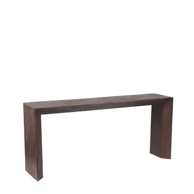 Kyro Bruin Mango Hout Rechthoekige Wandtafel