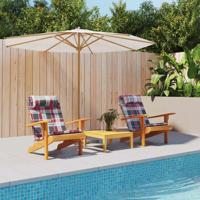 Stoelkussen 2 pcs Rood ruitpatroon 58 x 77 x 4.5 cm Oxford stof Stoelkussen 2 pcs Rood ruitpatroon 58 x 77 x 4.5 cm Oxford stof