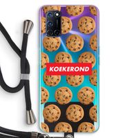 Koekerond: Oppo A72 Transparant Hoesje met koord