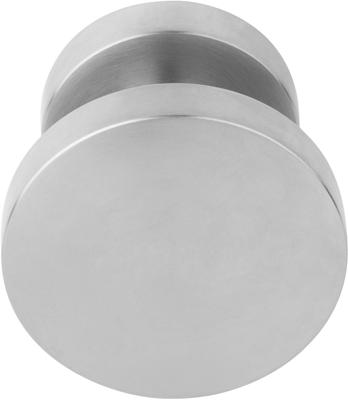 Formani voordeurknop Basics LB701V vast op rozet - mat RVS