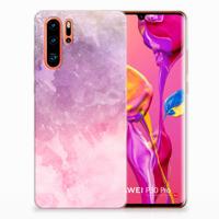 Smartphone hoesje Huawei P30 Pro Pink Purple Paint