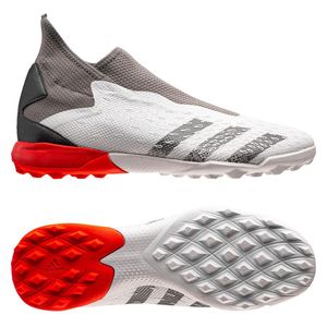 adidas Predator Freak .3 Laceless TF WhiteSpark - Wit/Zilver/Rood